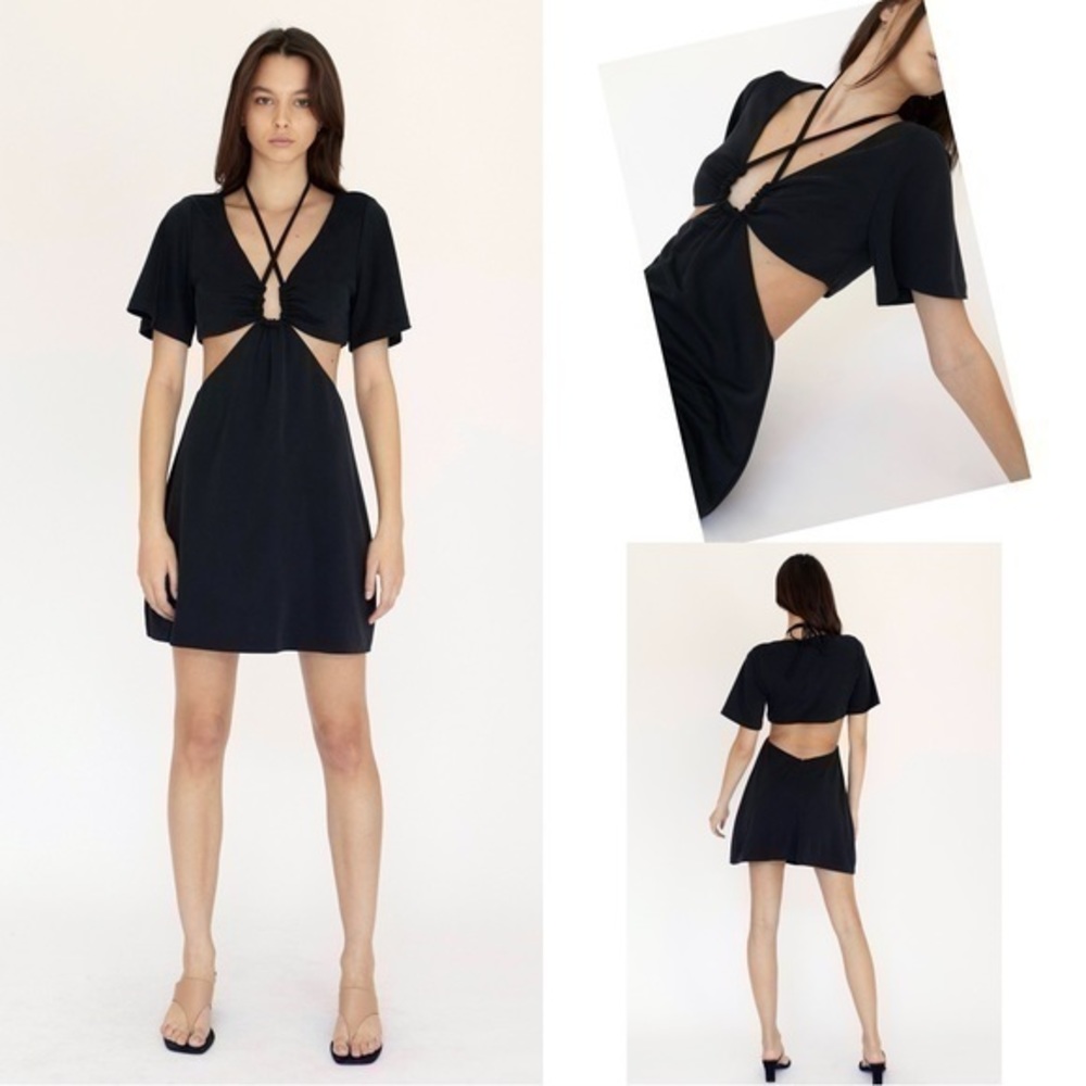 Third Form Double Crossed Tee Dress